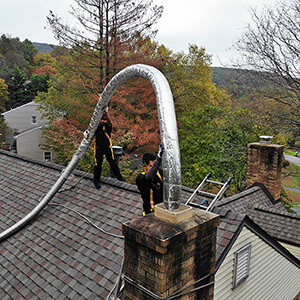 Chimney linear installation - Chimney Pro Bros